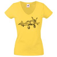 Lady-fit Valueweight V-Neck T-Shirt Thumbnail