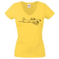 Lady-fit Valueweight V-Neck T-Shirt Thumbnail