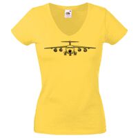 Lady-fit Valueweight V-Neck T-Shirt Thumbnail