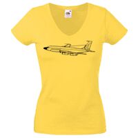 Lady-fit Valueweight V-Neck T-Shirt Thumbnail