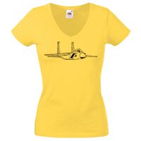 Lady-fit Valueweight V-Neck T-Shirt Thumbnail