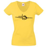 Lady-fit Valueweight V-Neck T-Shirt Thumbnail