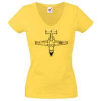 Lady-fit Valueweight V-Neck T-Shirt Thumbnail