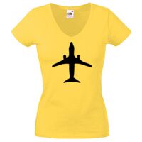 Lady-fit Valueweight V-Neck T-Shirt Thumbnail