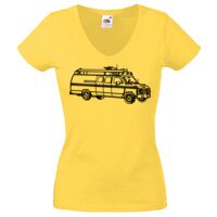 Lady-fit Valueweight V-Neck T-Shirt Thumbnail