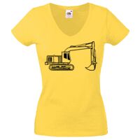 Lady-fit Valueweight V-Neck T-Shirt Thumbnail