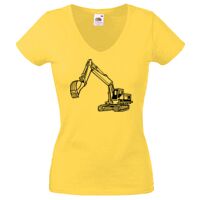 Lady-fit Valueweight V-Neck T-Shirt Thumbnail