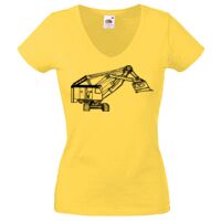 Lady-fit Valueweight V-Neck T-Shirt Thumbnail