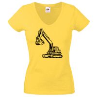 Lady-fit Valueweight V-Neck T-Shirt Thumbnail