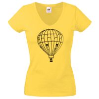 Lady-fit Valueweight V-Neck T-Shirt Thumbnail