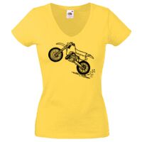 Lady-fit Valueweight V-Neck T-Shirt Thumbnail