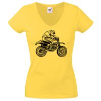 Lady-fit Valueweight V-Neck T-Shirt Thumbnail