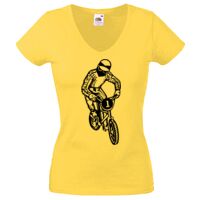 Lady-fit Valueweight V-Neck T-Shirt Thumbnail