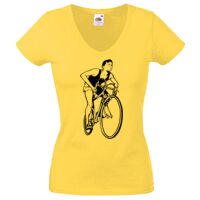 Lady-fit Valueweight V-Neck T-Shirt Thumbnail