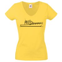 Lady-fit Valueweight V-Neck T-Shirt Thumbnail
