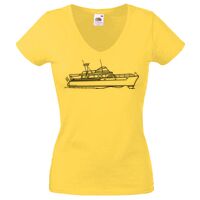 Lady-fit Valueweight V-Neck T-Shirt Thumbnail