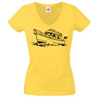 Lady-fit Valueweight V-Neck T-Shirt Thumbnail
