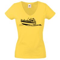 Lady-fit Valueweight V-Neck T-Shirt Thumbnail