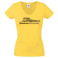 Lady-fit Valueweight V-Neck T-Shirt Thumbnail
