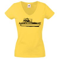 Lady-fit Valueweight V-Neck T-Shirt Thumbnail