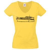 Lady-fit Valueweight V-Neck T-Shirt Thumbnail