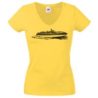 Lady-fit Valueweight V-Neck T-Shirt Thumbnail