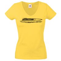 Lady-fit Valueweight V-Neck T-Shirt Thumbnail