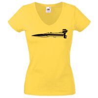 Lady-fit Valueweight V-Neck T-Shirt Thumbnail