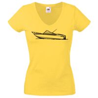 Lady-fit Valueweight V-Neck T-Shirt Thumbnail