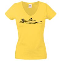 Lady-fit Valueweight V-Neck T-Shirt Thumbnail