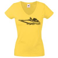 Lady-fit Valueweight V-Neck T-Shirt Thumbnail