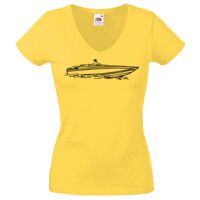 Lady-fit Valueweight V-Neck T-Shirt Thumbnail