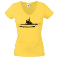 Lady-fit Valueweight V-Neck T-Shirt Thumbnail