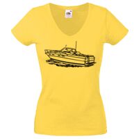 Lady-fit Valueweight V-Neck T-Shirt Thumbnail