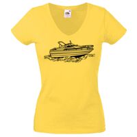 Lady-fit Valueweight V-Neck T-Shirt Thumbnail