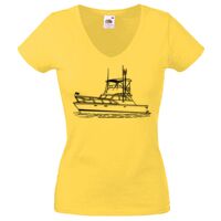 Lady-fit Valueweight V-Neck T-Shirt Thumbnail