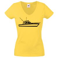 Lady-fit Valueweight V-Neck T-Shirt Thumbnail