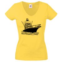 Lady-fit Valueweight V-Neck T-Shirt Thumbnail