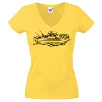 Lady-fit Valueweight V-Neck T-Shirt Thumbnail