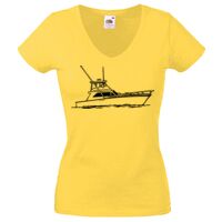 Lady-fit Valueweight V-Neck T-Shirt Thumbnail