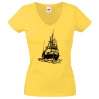 Lady-fit Valueweight V-Neck T-Shirt Thumbnail