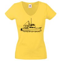 Lady-fit Valueweight V-Neck T-Shirt Thumbnail