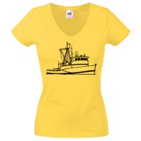 Lady-fit Valueweight V-Neck T-Shirt Thumbnail