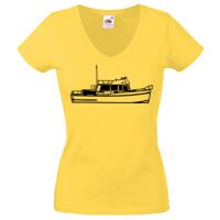 Lady-fit Valueweight V-Neck T-Shirt Thumbnail
