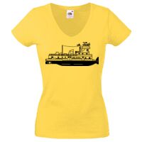 Lady-fit Valueweight V-Neck T-Shirt Thumbnail