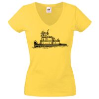 Lady-fit Valueweight V-Neck T-Shirt Thumbnail