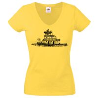 Lady-fit Valueweight V-Neck T-Shirt Thumbnail