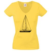 Lady-fit Valueweight V-Neck T-Shirt Thumbnail