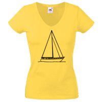 Lady-fit Valueweight V-Neck T-Shirt Thumbnail