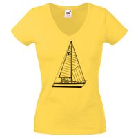 Lady-fit Valueweight V-Neck T-Shirt Thumbnail